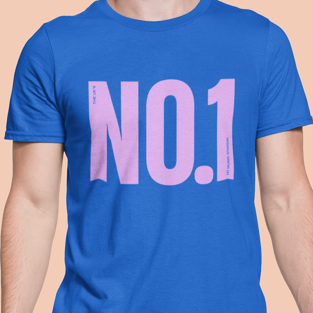 No.1 Royal Blue T-Shirt