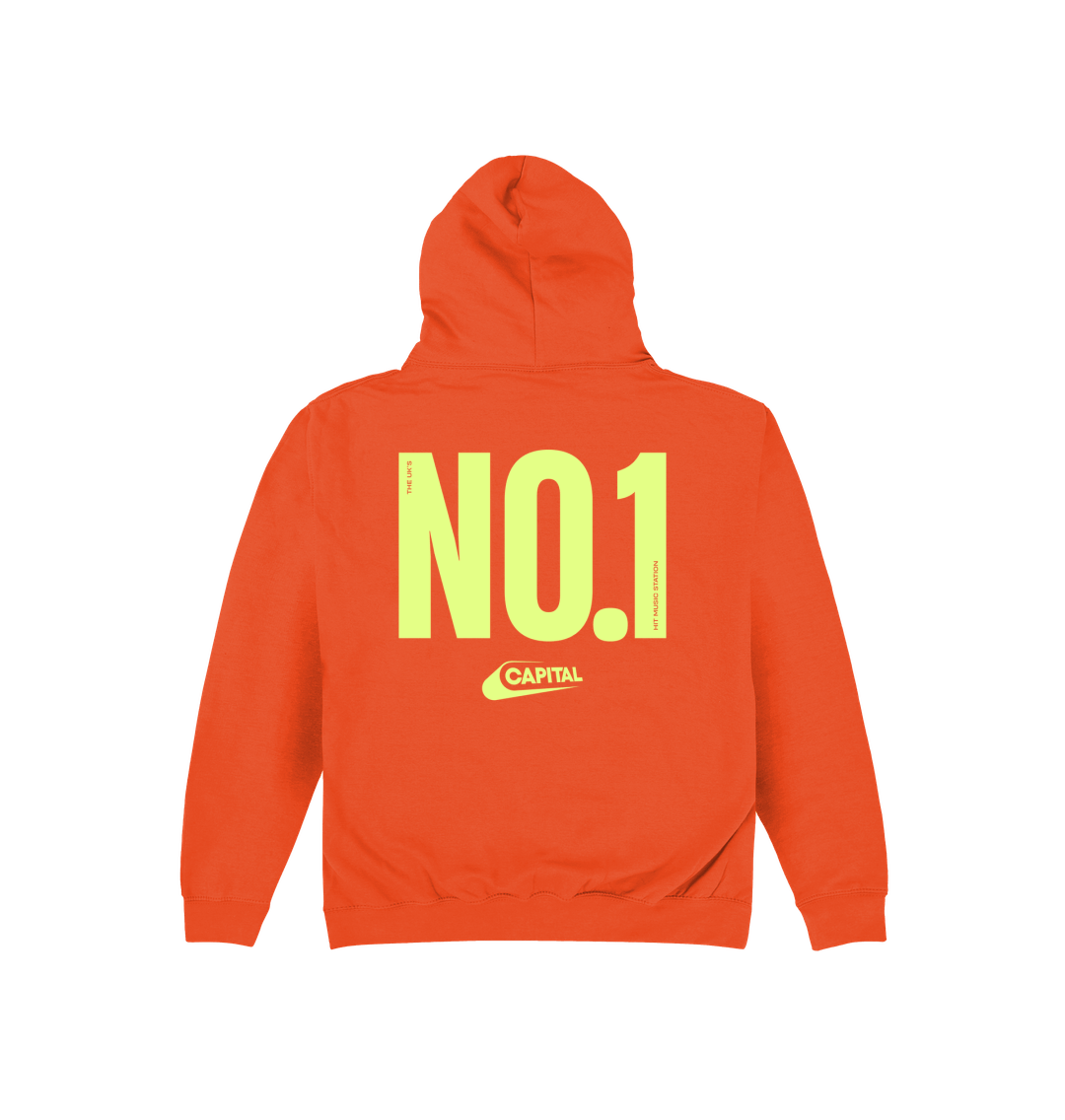 Burnt Orange No.1 Orange Hoodie