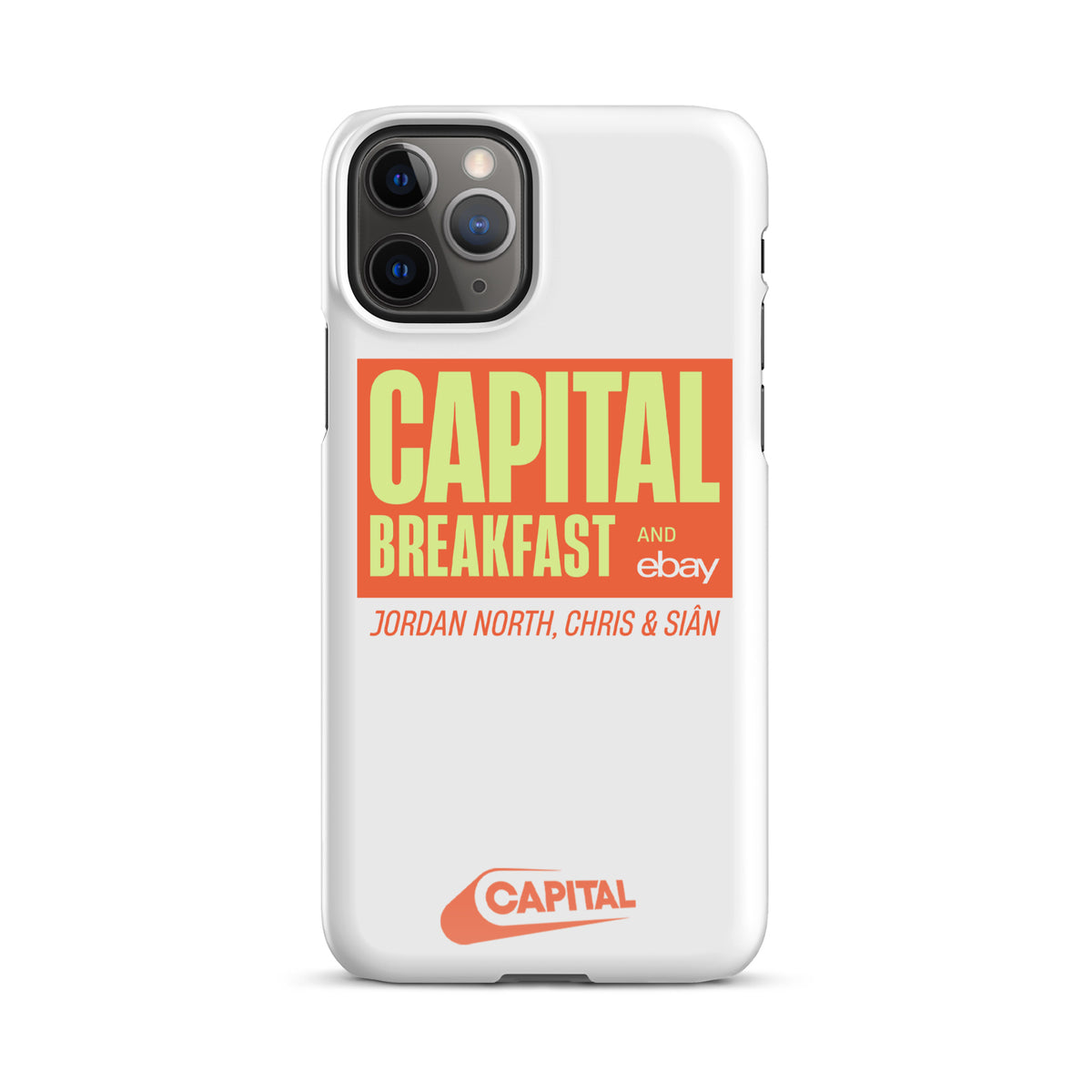 Capital breakfast White Snap case for iPhone®