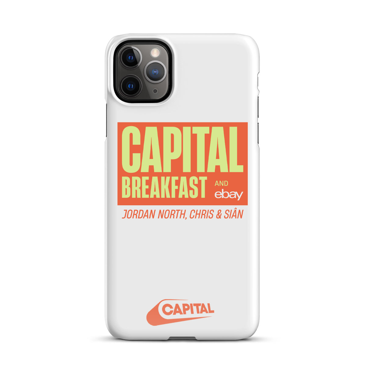 Capital breakfast White Snap case for iPhone®