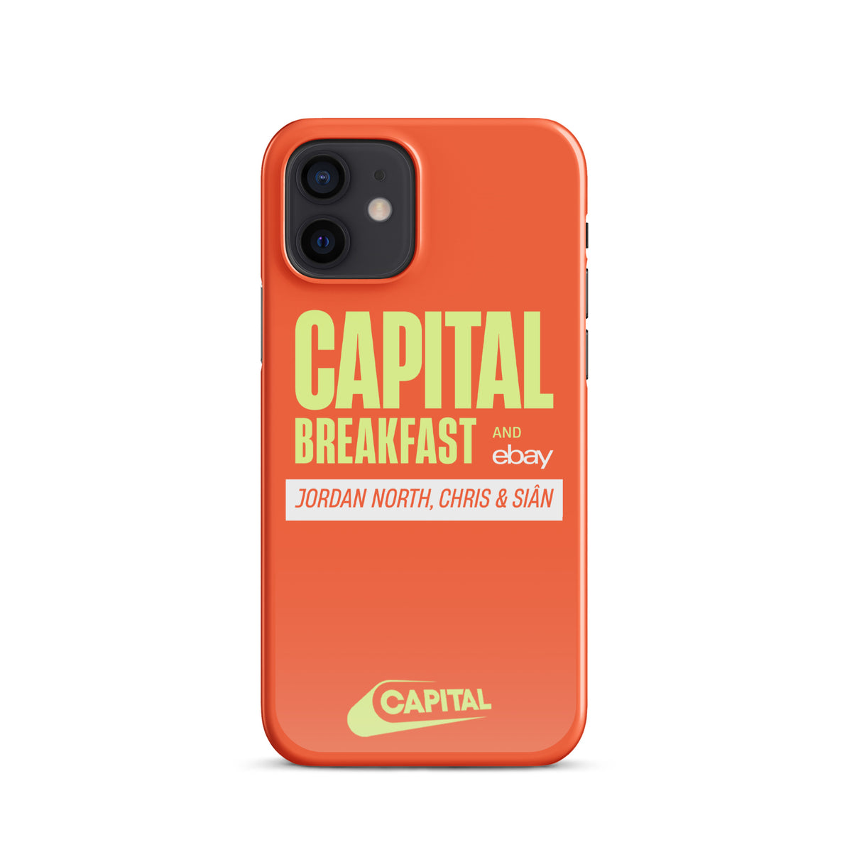 Capital Breakfast Orange Snap case for iPhone®