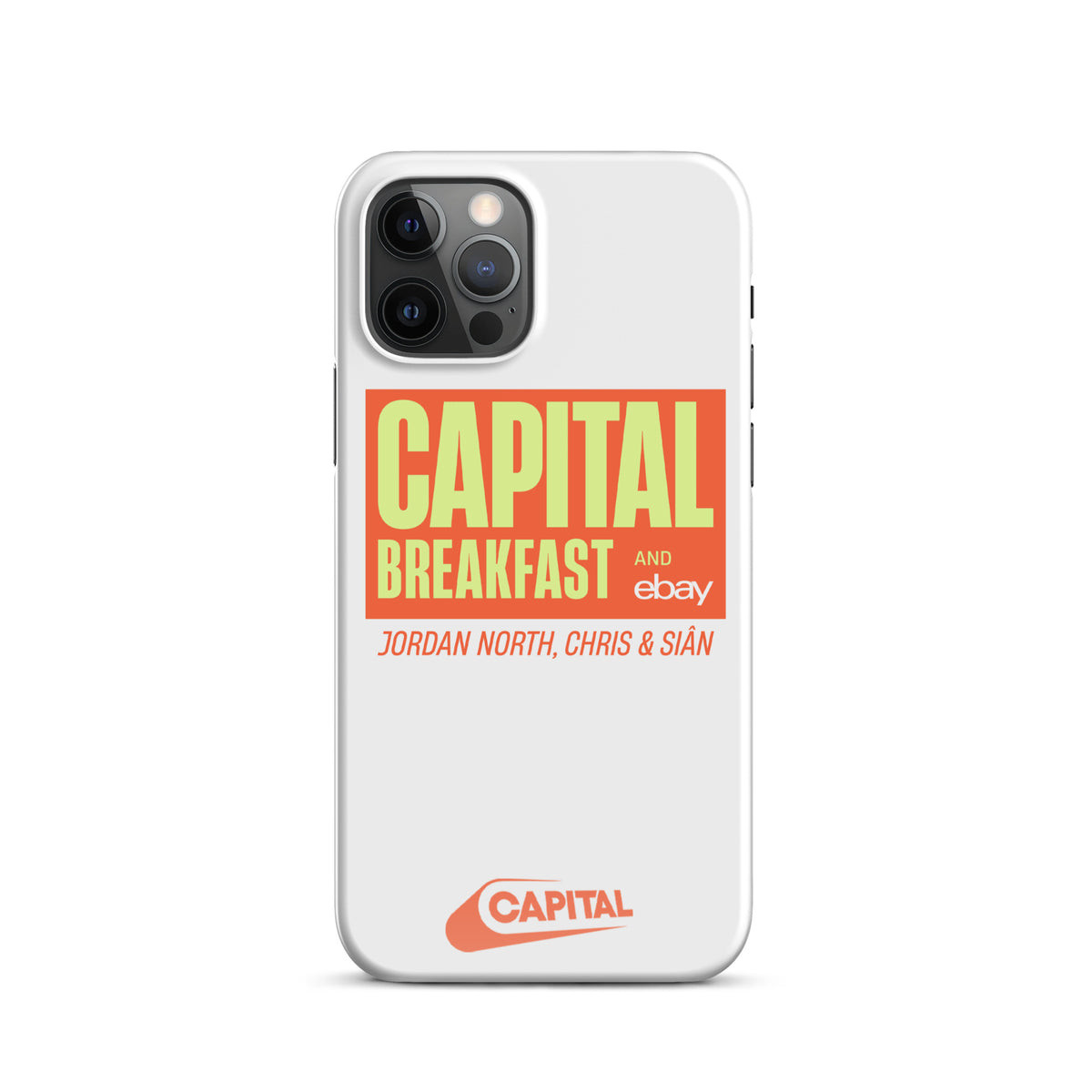 Capital breakfast White Snap case for iPhone®