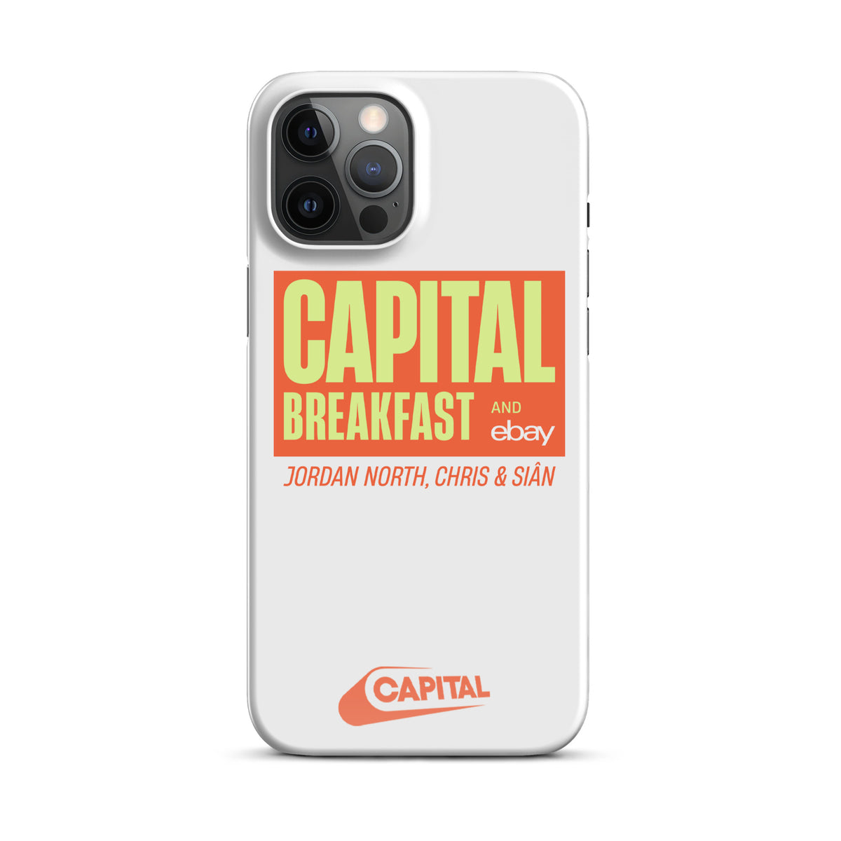 Capital breakfast White Snap case for iPhone®