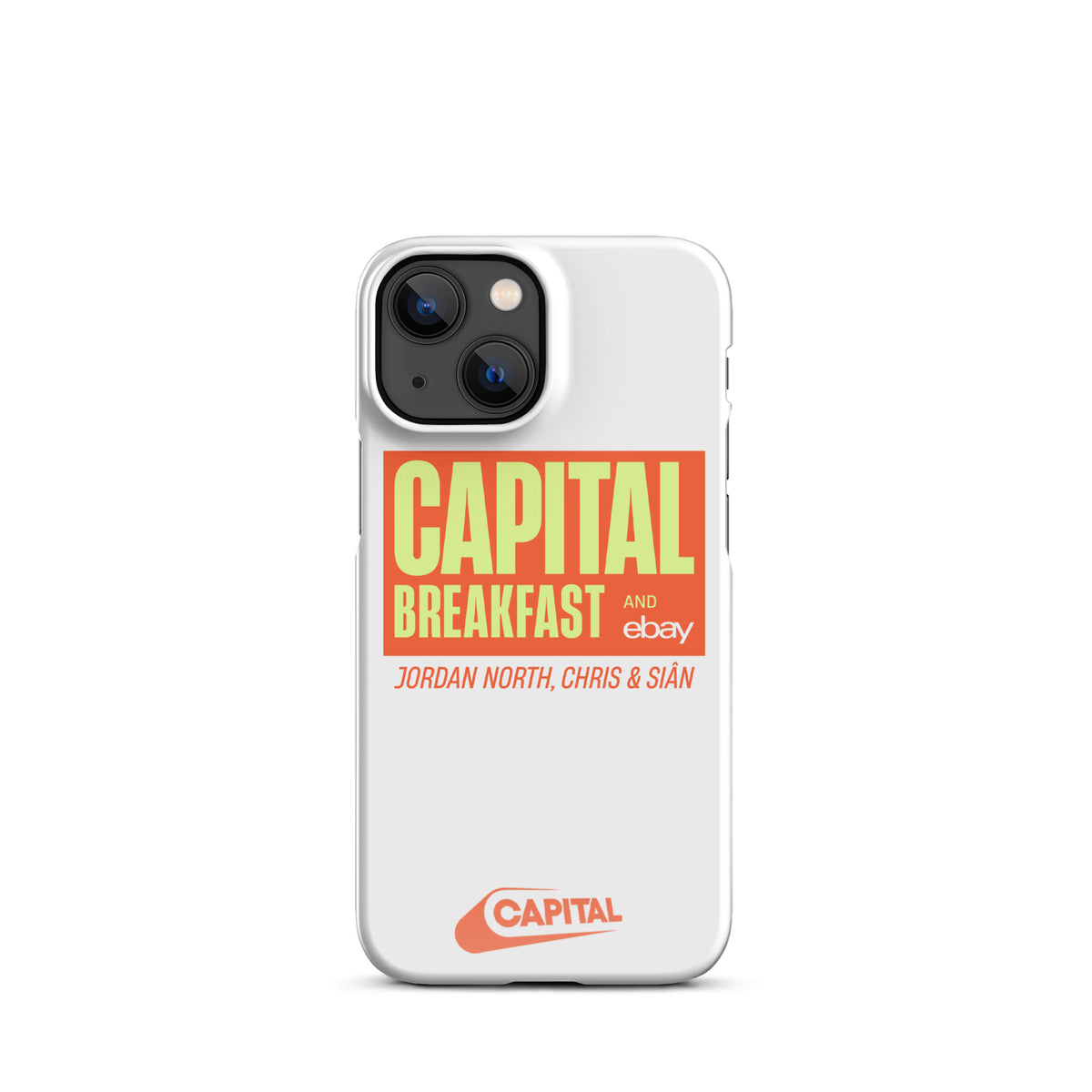 Capital breakfast White Snap case for iPhone®