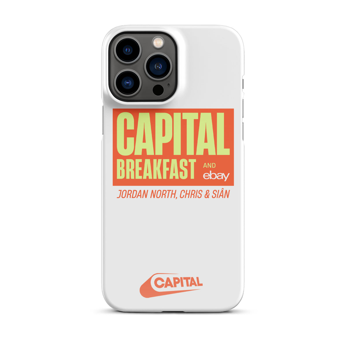 Capital breakfast White Snap case for iPhone®