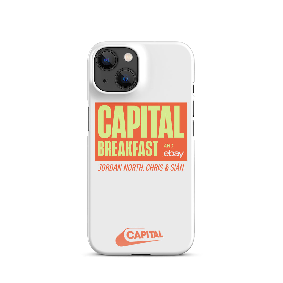 Capital breakfast White Snap case for iPhone®