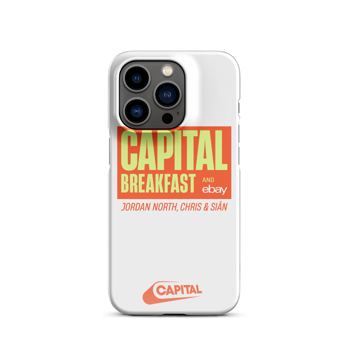 Capital breakfast White Snap case for iPhone®