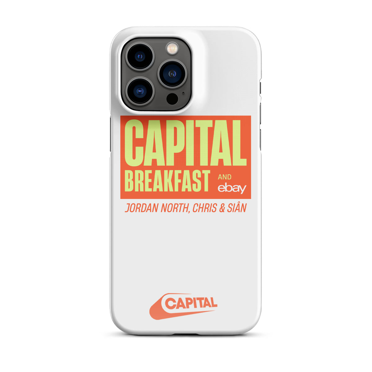 Capital breakfast White Snap case for iPhone®