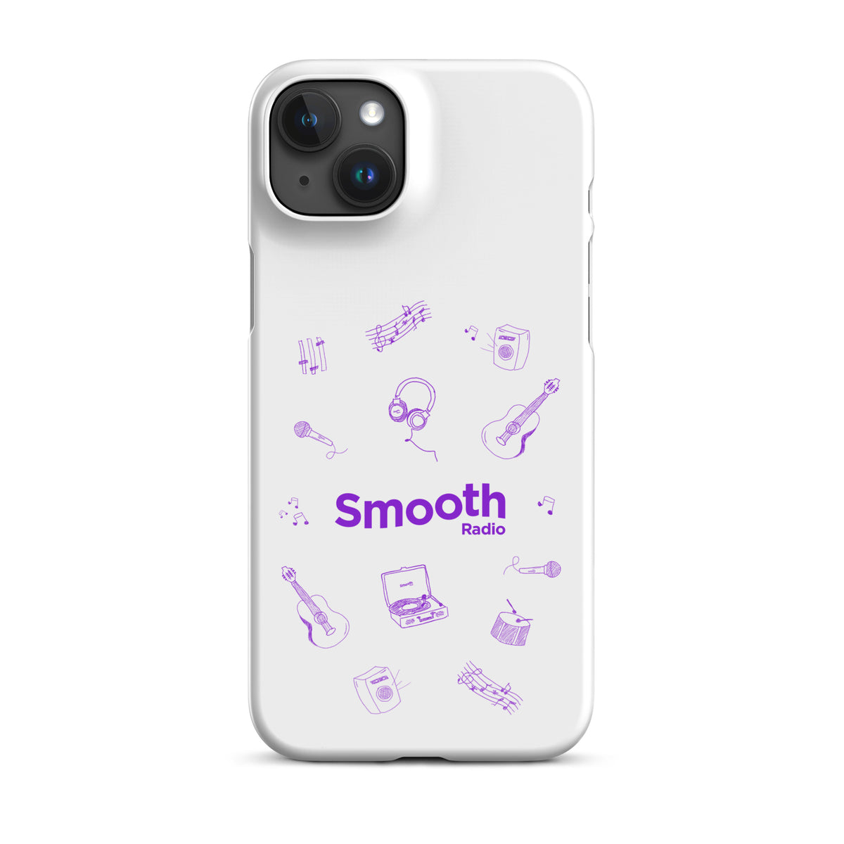 Smooth &quot;Doodle&quot; Snap case for iPhone®