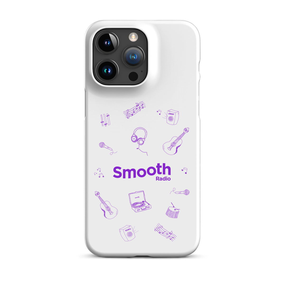 Smooth &quot;Doodle&quot; Snap case for iPhone®