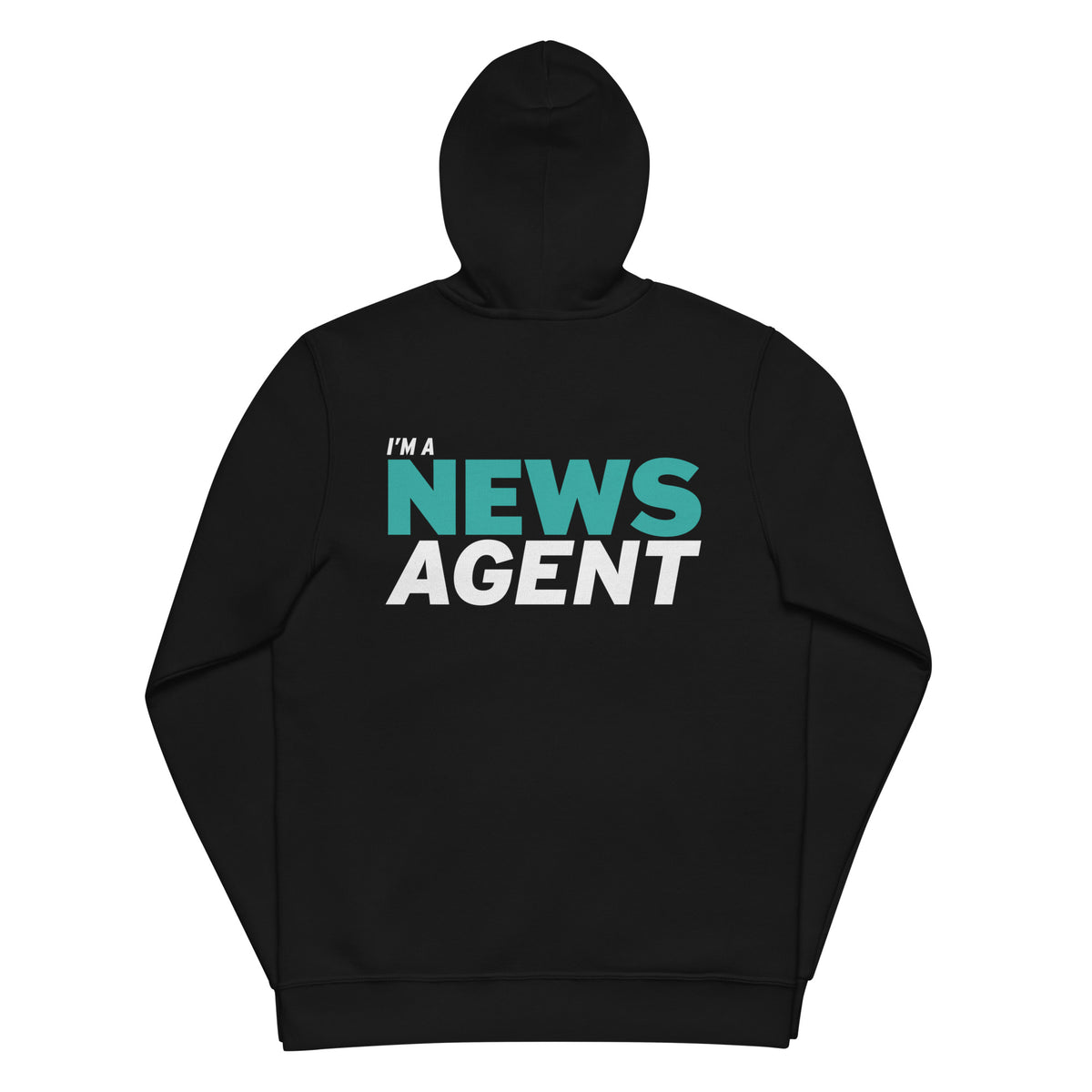 I&#39;m A News Agent Unisex Zip Hoodie