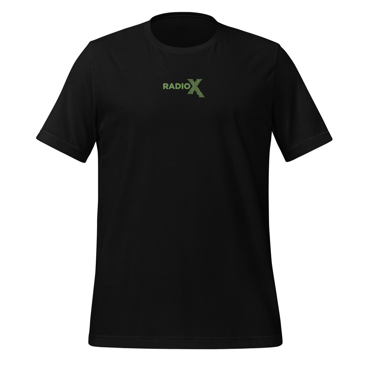 Radio X (Green Logo) Embroidered Unisex T-Shirt