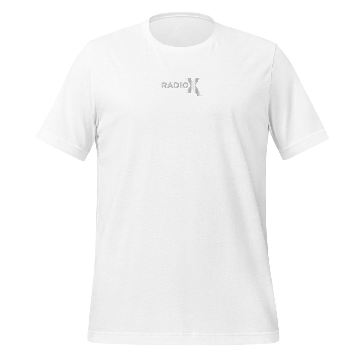 Radio X (White Logo) Embroidered Unisex T-Shirt