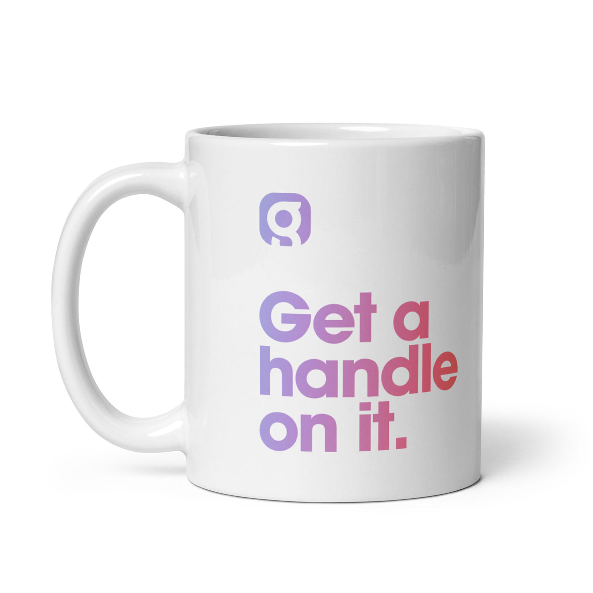 Get a handle on it! Mug - White