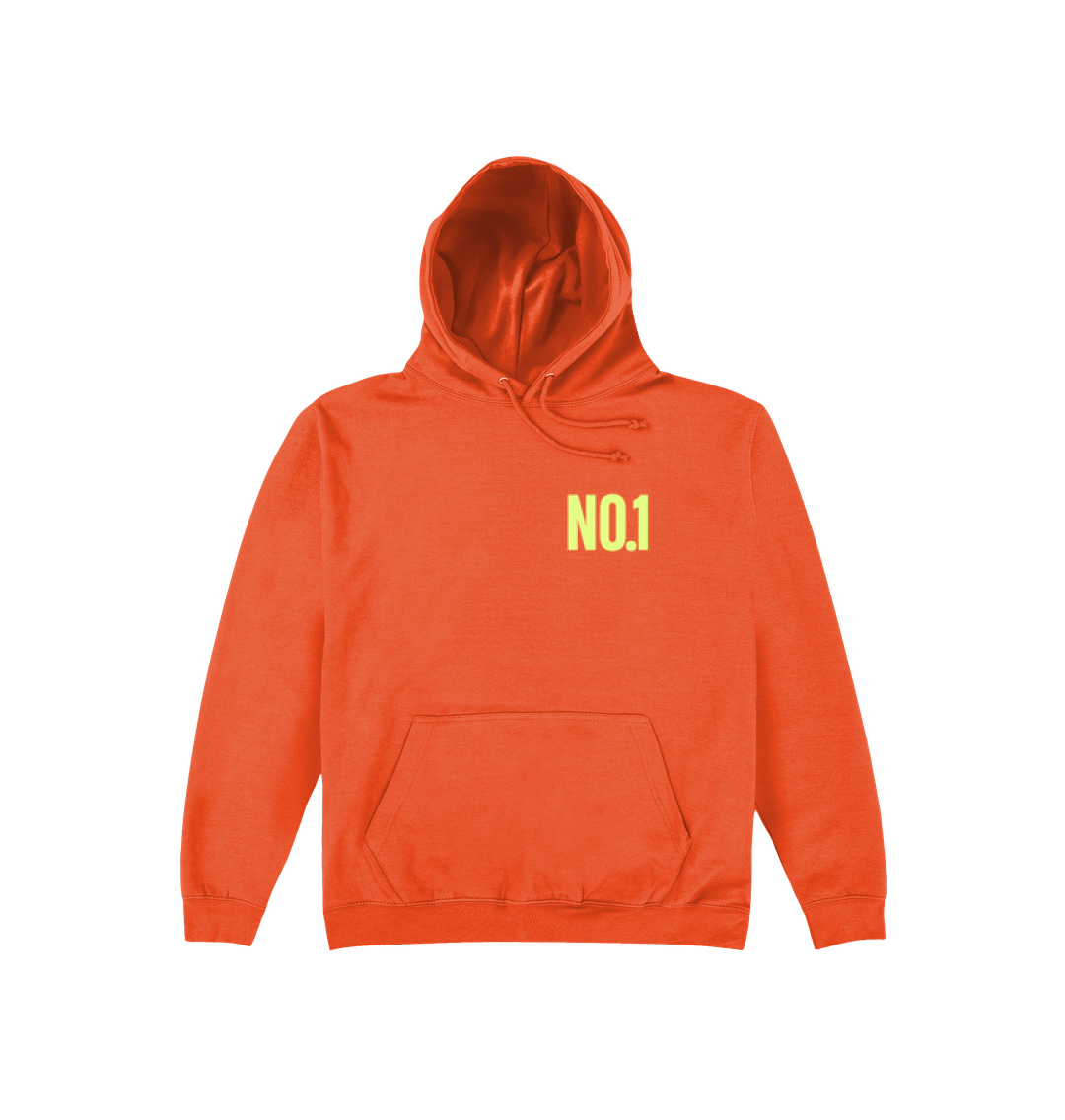 Burnt Orange No.1 Orange Hoodie