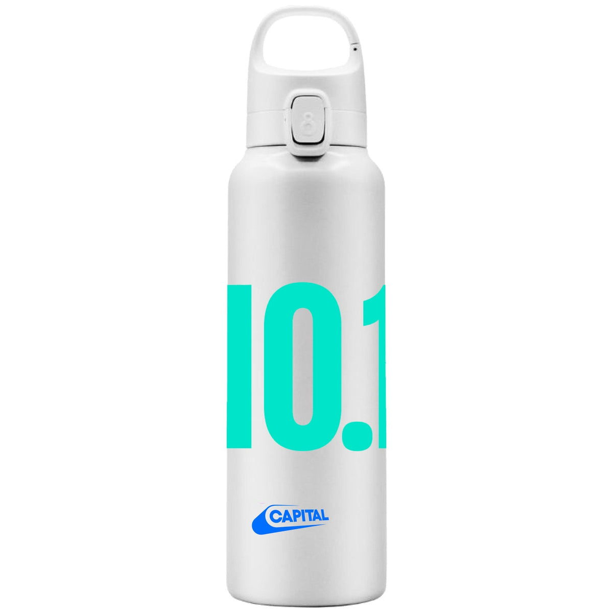 Capital No.1 Green White Water Bottle